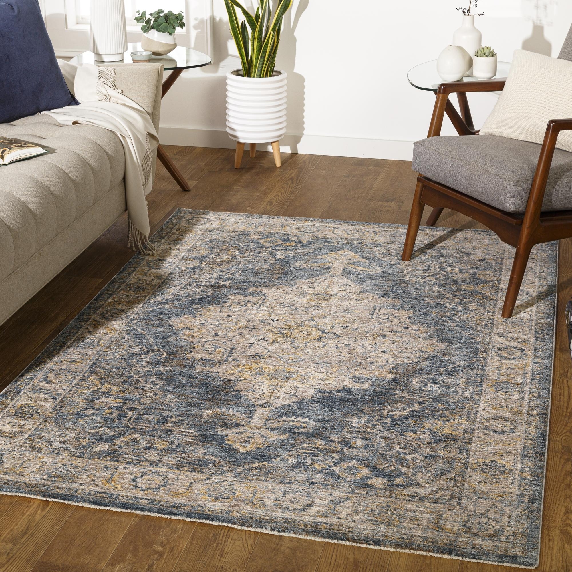 Livabliss Traditional Mirabel Medallion Area Rug