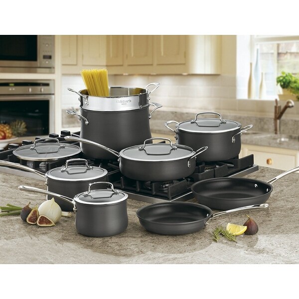 cuisinart hard anodized cookware oven safe