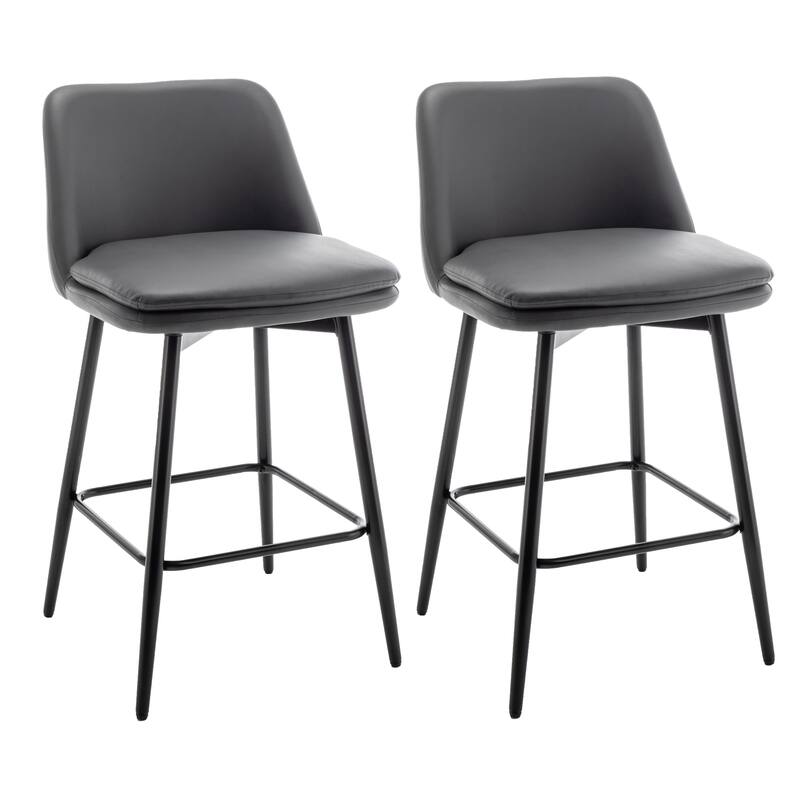 Counter Height Swivel Bar Stools Set Of 2