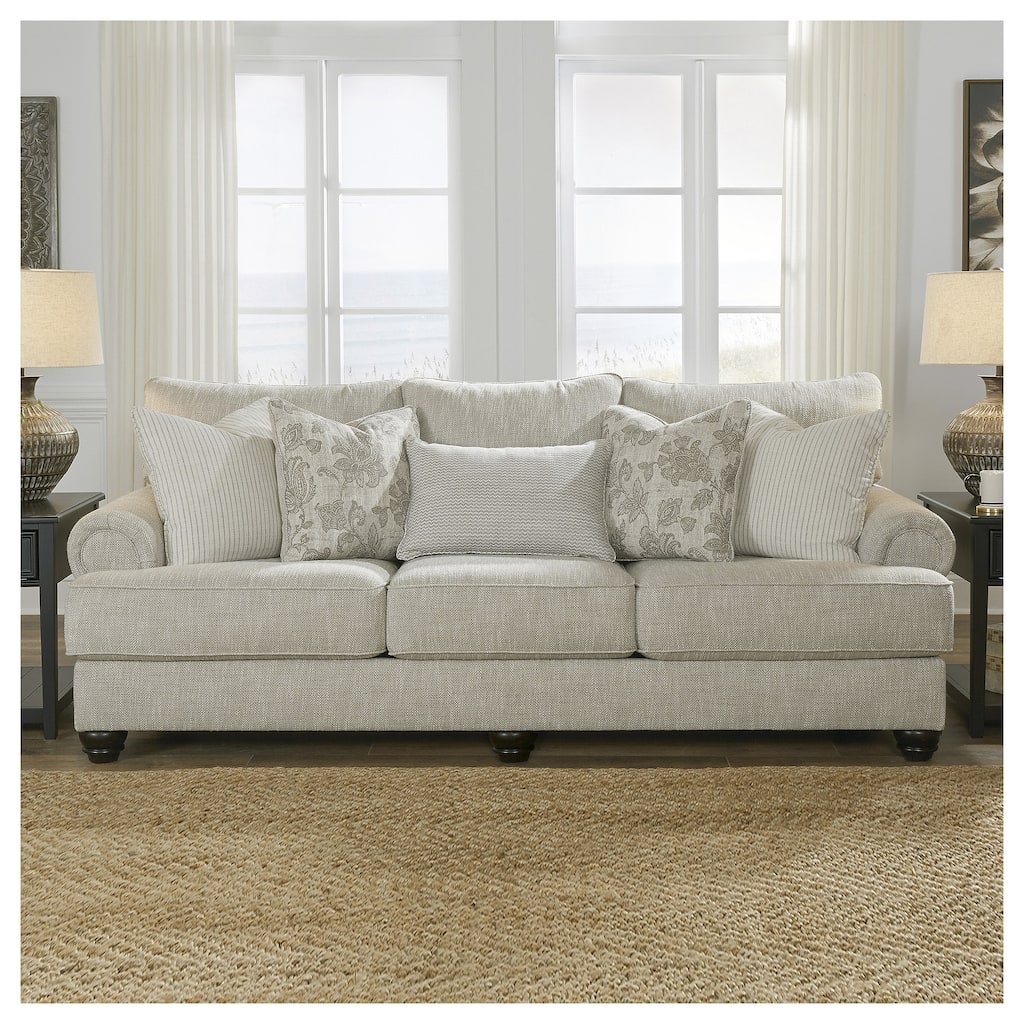 Signature Design by Ashley Asanti Beige Sofa - 98"W x 44"D x 40"H