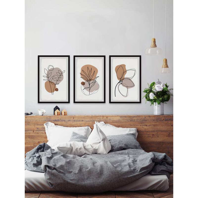 Ferns Grow Triptych