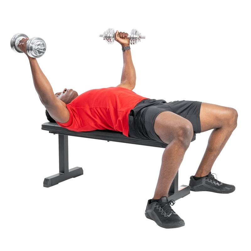 Sunny Health Fitness Flat Weight Bench