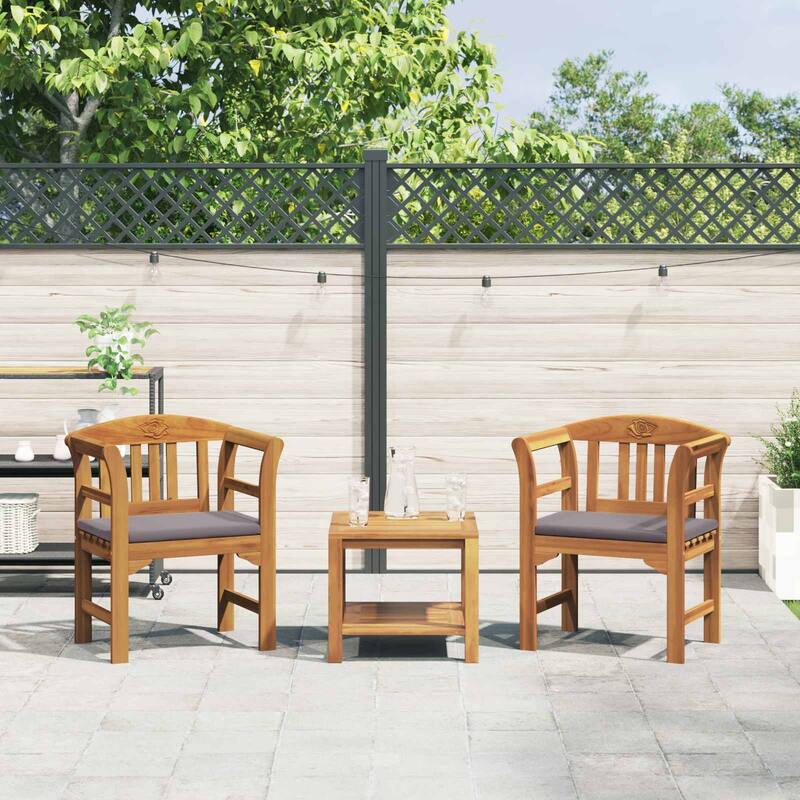 vidaXL Rose Bench Natural in Solid Acacia Wood