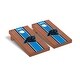 preview thumbnail 1 of 3, Carolina Panthers 2x4 Pro Cornhole Boards - V2 Include Carrying Case