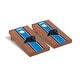 preview thumbnail 1 of 3, Carolina Panthers NFL Football Rosewood Cornhole Board Set 2