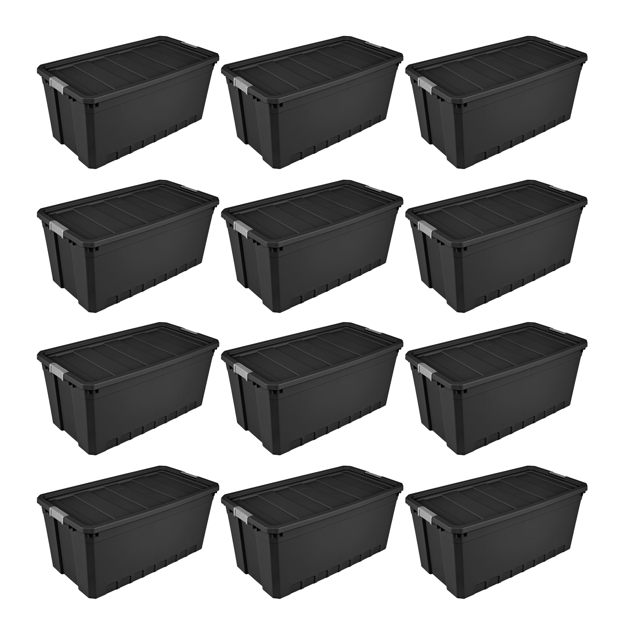 Sterilite 28308002 Home 3 Drawer Wheeled Plastic Storage Container