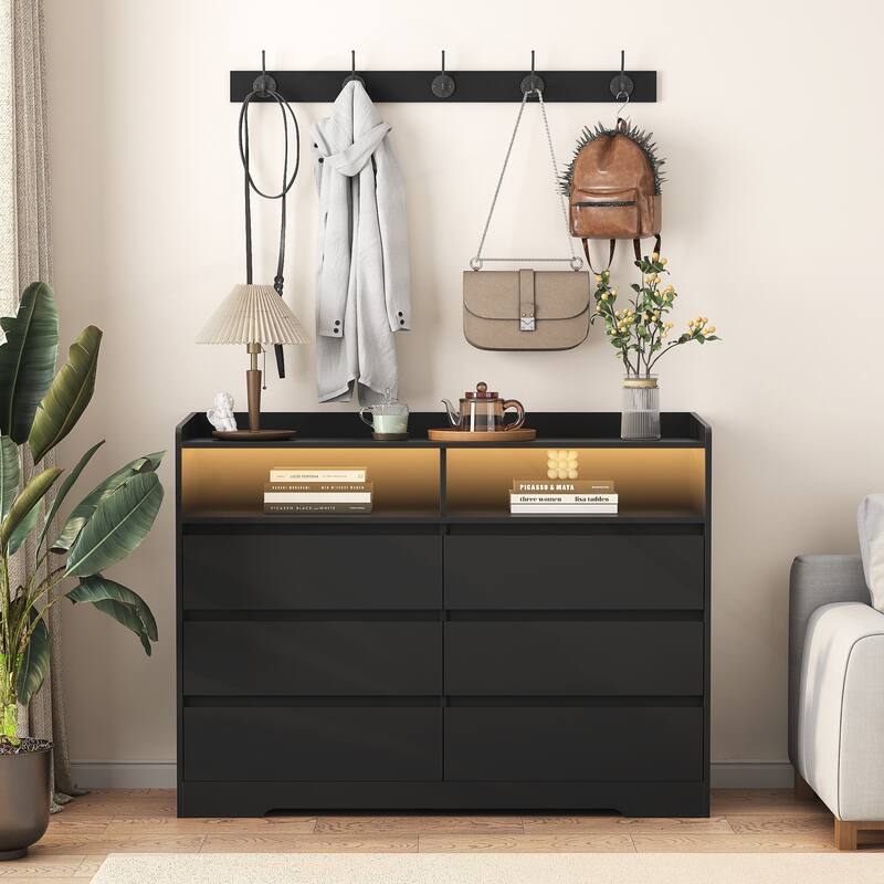 Versatile Sideboard Cabinet for Living Room, Enhancing Storage and Style - Black