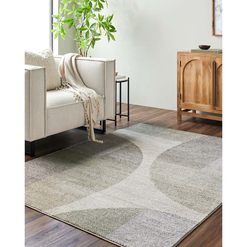 Livabliss Scandinavian Hyde Park Geometric Area Rug