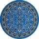 preview thumbnail 101 of 162, Unique Loom Washington Sialk Hill Oriental Area Rug