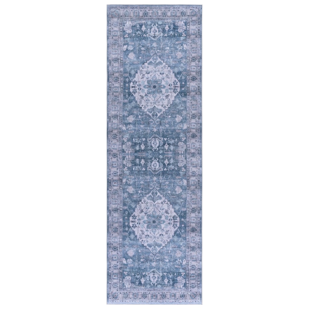 SAFAVIEH Tucson Diamanta Machine Washable & Slip Resistant Rug