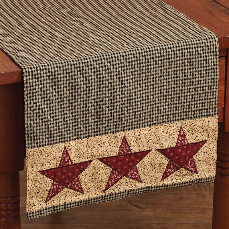 Park Designs Country Star Table Runner - 54"L - 13" x 54"