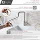 preview thumbnail 11 of 41, STYLISH Kitchen Sink Faucet Single Handle Pull Down Dual Mode in Stainless Steel - Faucet Height: 14 3/8" | Spout Height: 7 7/8"