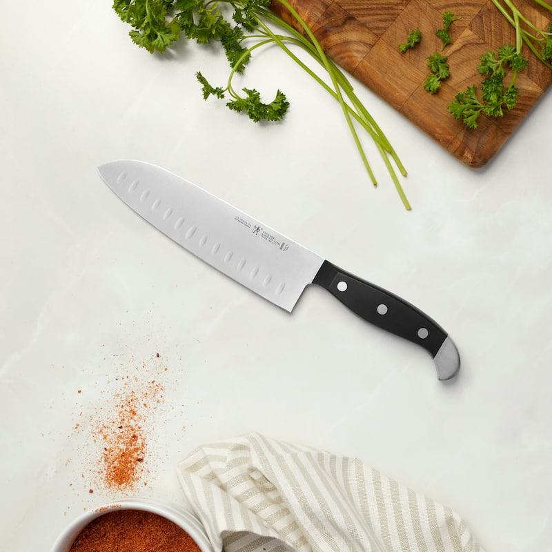 HENCKELS Statement Hollow Edge Santoku Knife