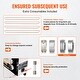 preview thumbnail 14 of 26, Continuous Bag Band Sealing Machine Horizontal Band Sealer Machine with Digital Temperature Control, Carbon Steel Bag Sealer