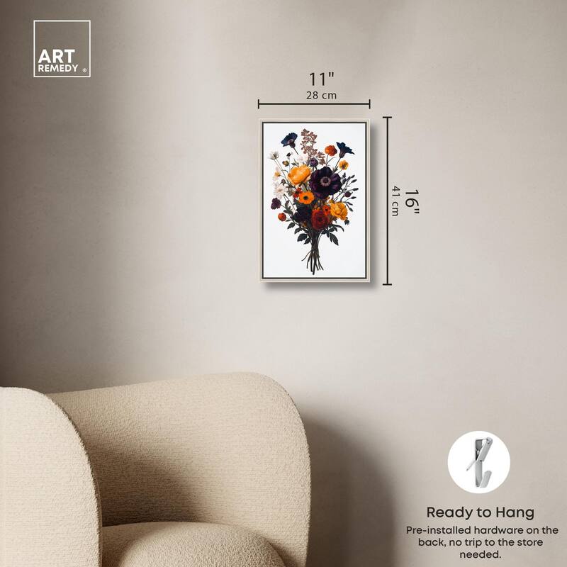 Regal Rose Riot II Canvas by Art Remedy