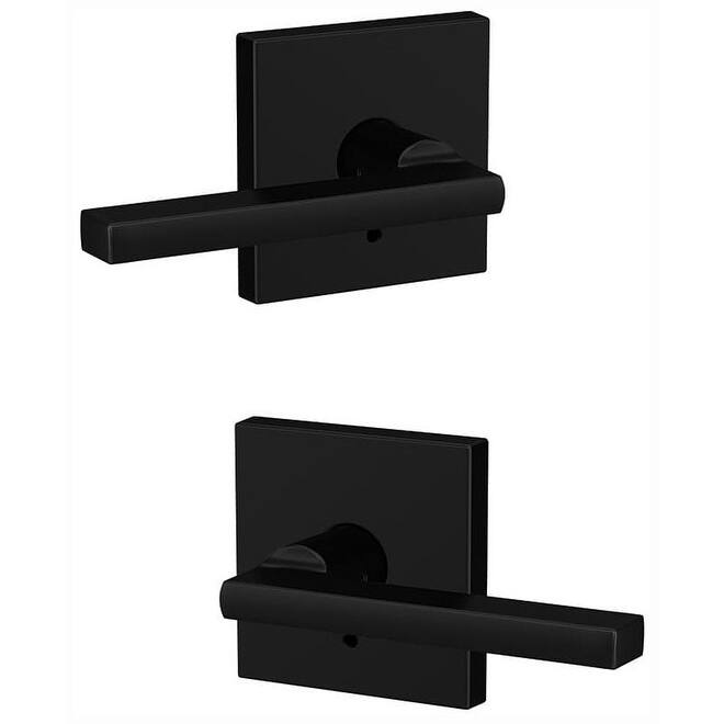 Schlage Custom Latitude Non-Turning Two-Sided Dummy Door Lever Set