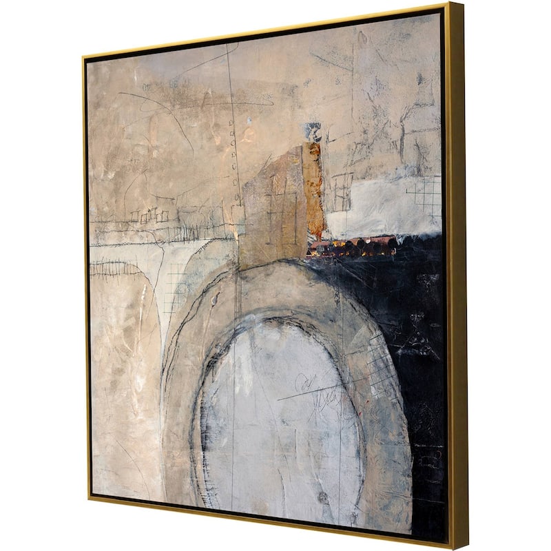 Construction Site - Giclee on Canvas