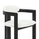 preview thumbnail 16 of 34, Jazmin Mid-Century Modern Upholstered Barrel Dining Chairs - Set of 2/4/6