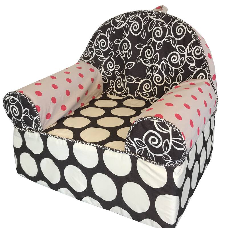Cotton Tale Raspberry Dot Baby's 1st Chair - Multi