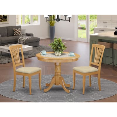 Small Kitchen Table Set with 2 Chairs - Dining Table and Chair Set
