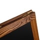 preview thumbnail 67 of 158, Wood A-Frame Magnetic Chalkboard Set-Markers, Stencils, and Magnets