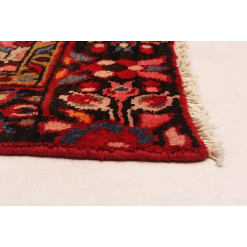 ECARPETGALLERY Hand-knotted Anadol Red Wool Rug - 4'8 x 9'5