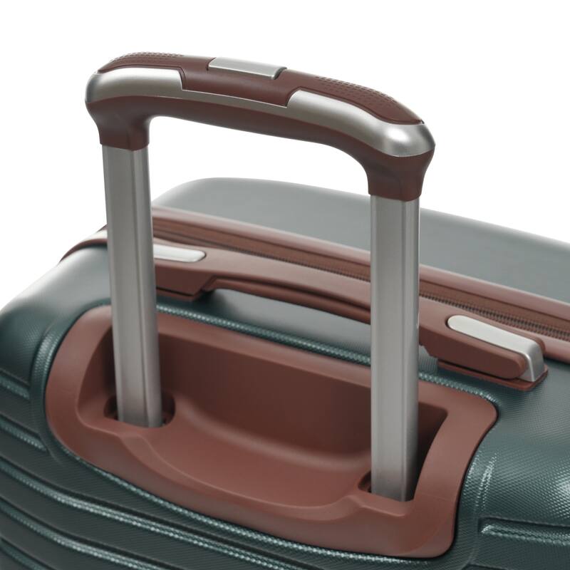 3 Piece Carry on Luggage Set, ABS Hardshell Lightweight Durable Suitcase with Wheels and Duffel Bag & Toiletry Bag, for Travel