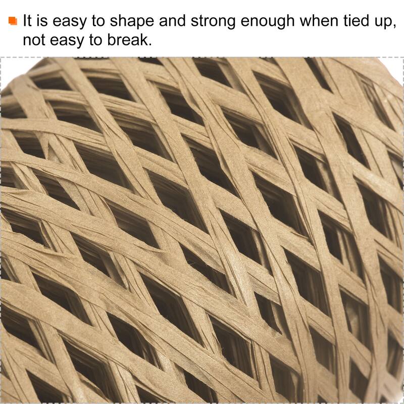 Raffia Paper Craft Rope 200m Length Handmade for DIY Decoration