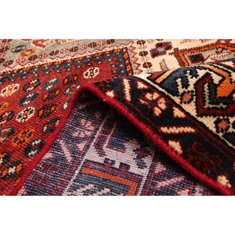 ECARPETGALLERY Hand-knotted Konya Anatolian Red Wool Rug - 5'1 x 9'9