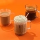 preview thumbnail 10 of 8, JoyJolt Diner Glass Coffee Mug with Handle - 16 oz