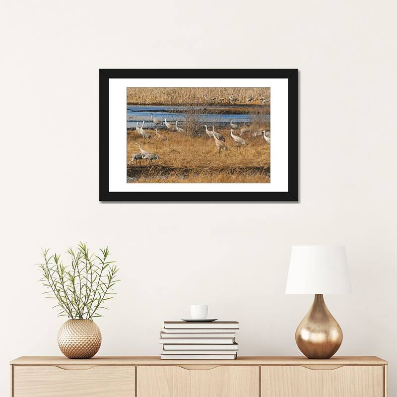 iCanvas "Sandhill Crane Migration" by Brian Wolf PFA