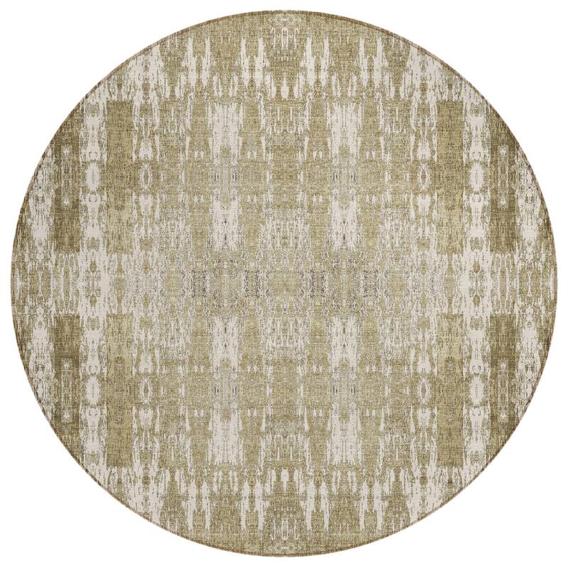 HomeRoots Moroccan Transitional Rectangle Outdoor Rug