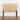 Natural Rattan & Mahogany Adjustable-Height Headboard
