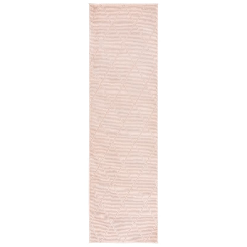 SAFAVIEH Revive Aura Trellis Rug - 2'3" x 8' Runner - Pink