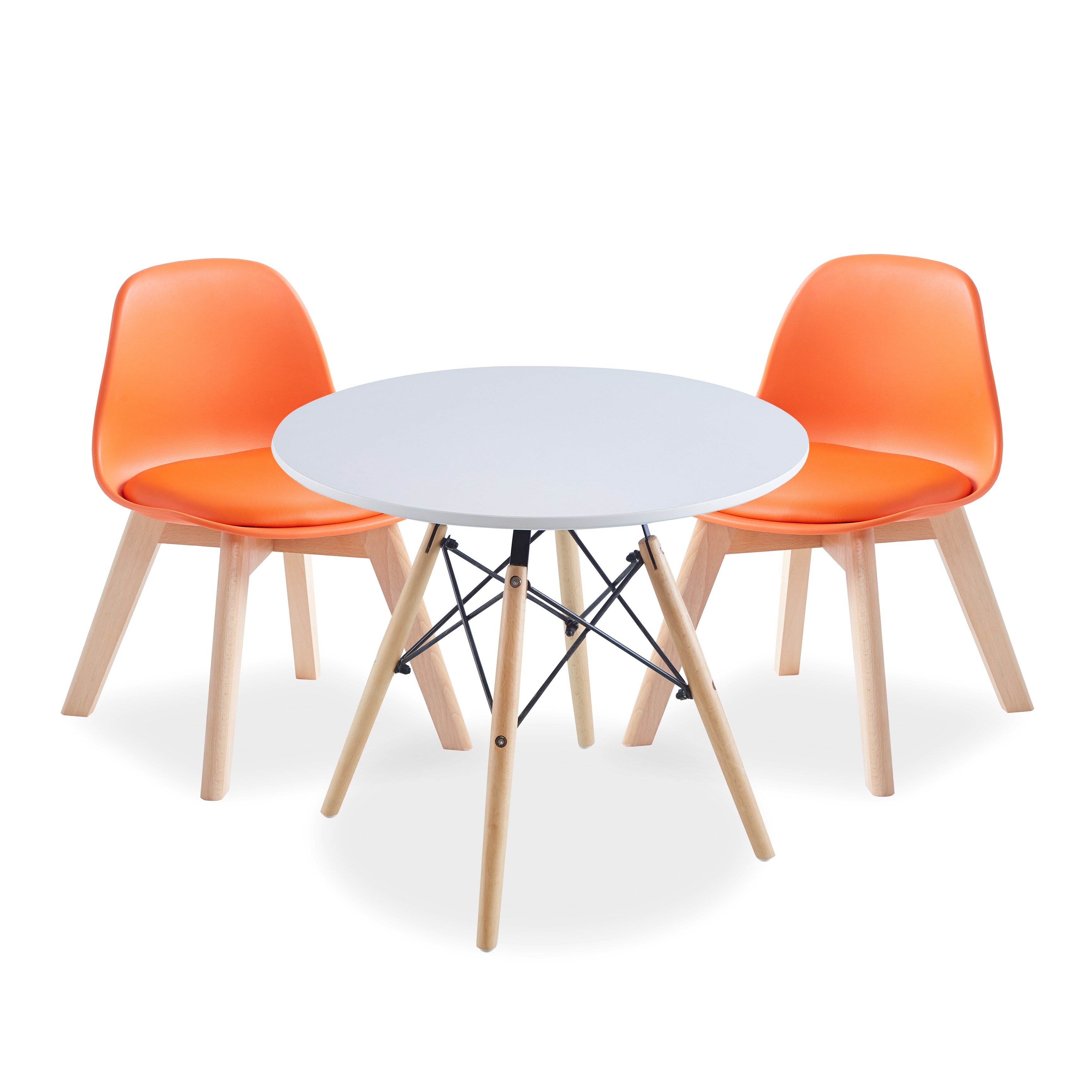 Letendre kids 3 piece round table and chair set best sale