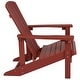 preview thumbnail 81 of 126, All-weather Poly Resin Wood Outdoor Adirondack Chair (Set of 4)