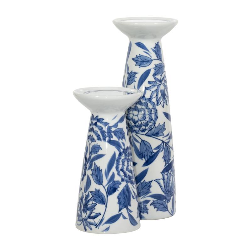 Sagebrook Home's Elegant Porcelain Candle Holder