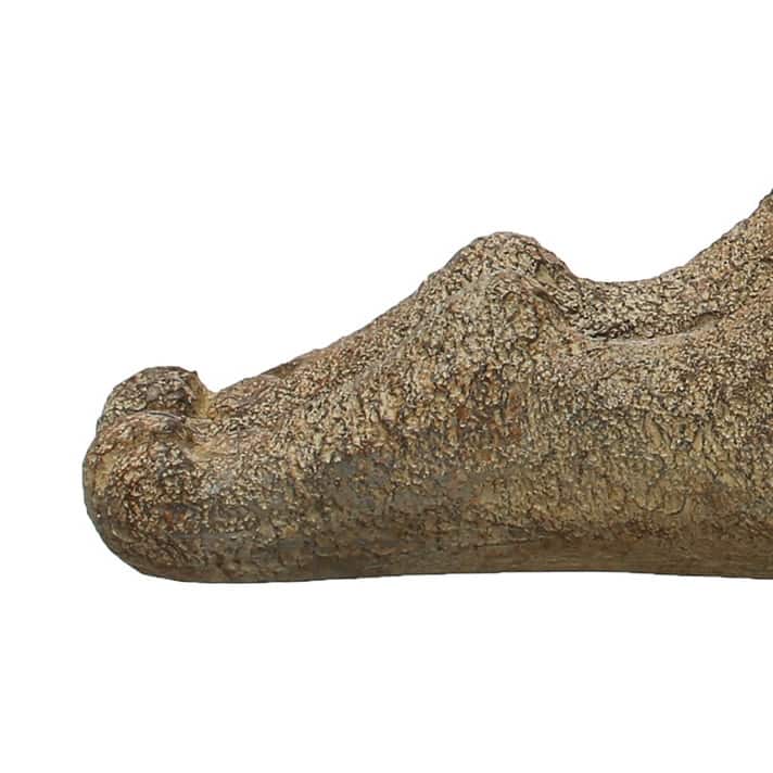 Decorative Resting Rabbit with Birds Figurine