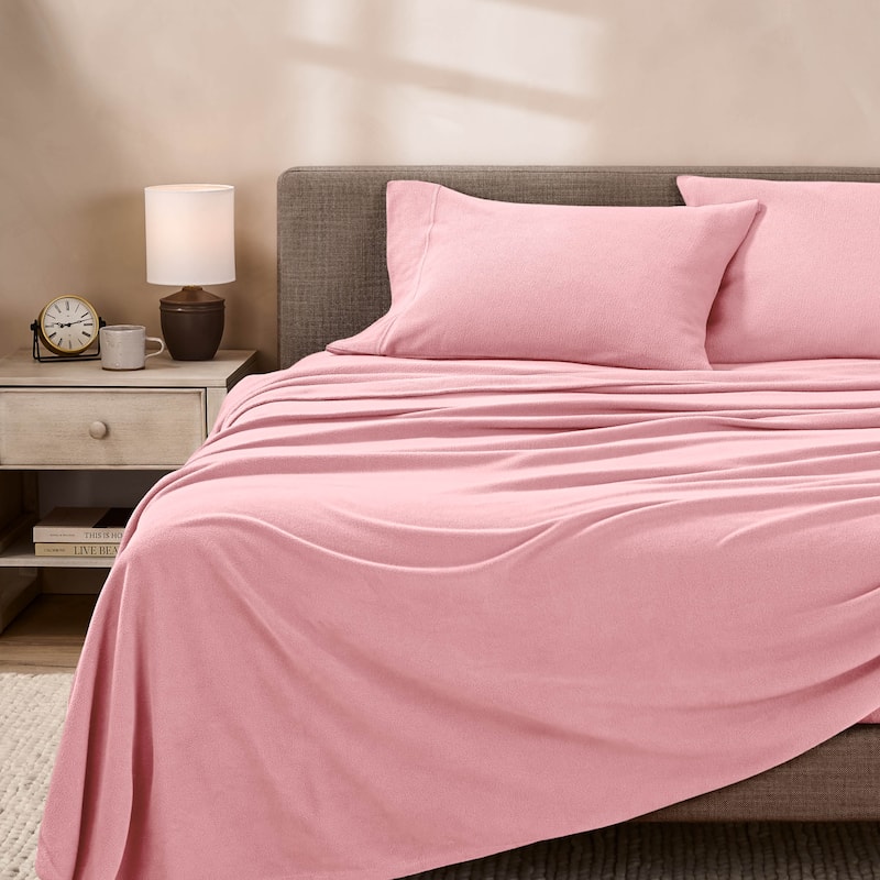 Bare Home Polar Fleece Deep Pocket Sheet Set