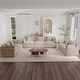 preview thumbnail 31 of 162, Cloud Chenille Upholstered Modular Sectional Sofa with DIY Combination Design Beige 3-Seater Sofa+2-Seater Sofa*2