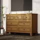 preview thumbnail 16 of 26, 7 Drawer Dresser, Wooden Chest of Drawers with Deep Drawers, 47 in Long Dressers TV Stand