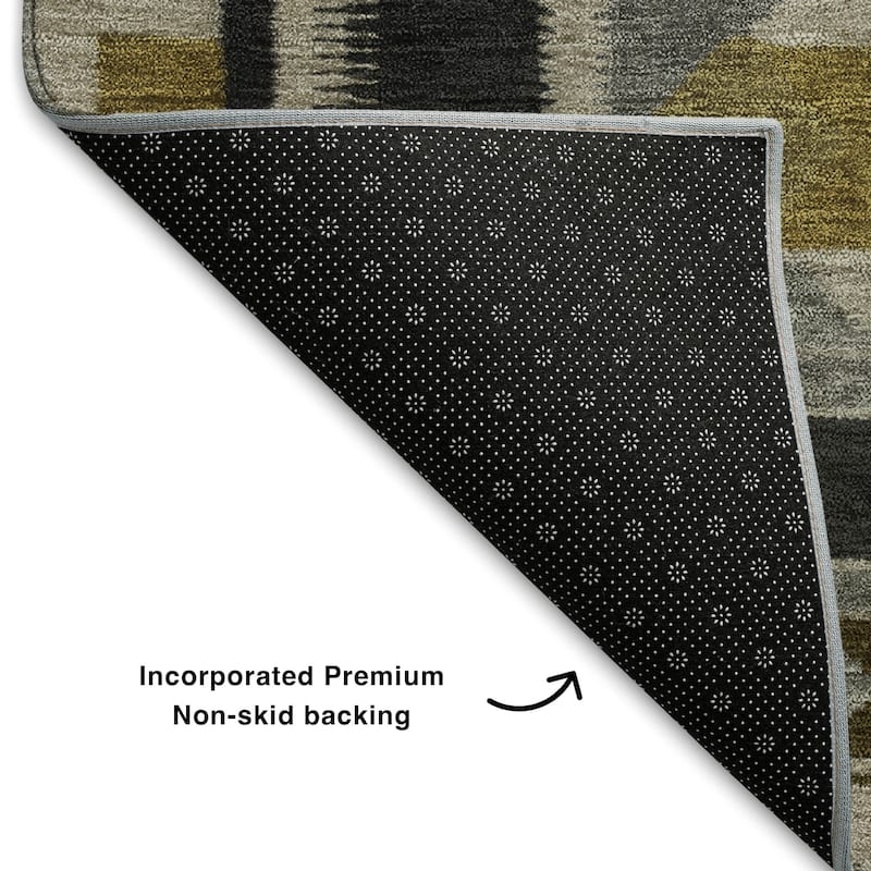 Premium Washable Super Soft Global Medallion Mayfield Rug