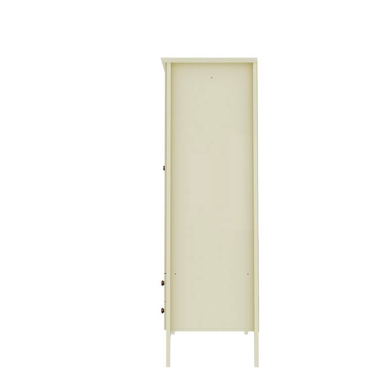 Manhattan Comfort Crown Full Wardrobe with Hanging and 2 Drawers