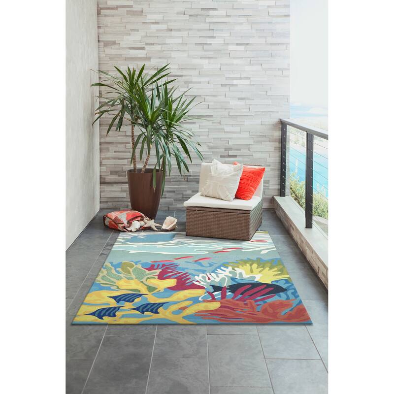 Liora Manne Ravella Ocean View Indoor/Outdoor Rug
