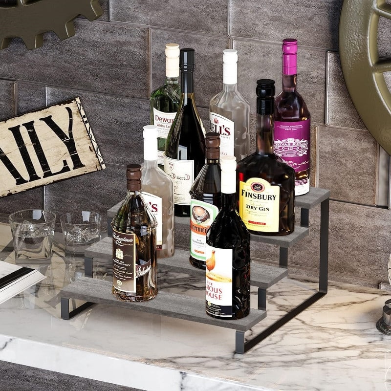 Wooden Display Riser Stand - 13.8 x 12 x 8.2 inches