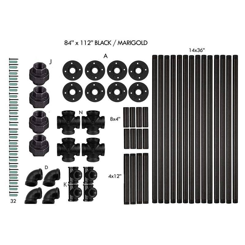 Industrial Pipe Clothing Rack