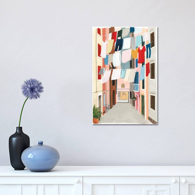 iCanvas "Laundry Day II" by Grace Popp Canvas Print - 18x12x1.5