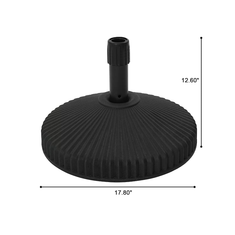 Clihome 10 Ft. Outdoor Double Top Hawaiian Style Thatch Umbrella