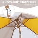 preview thumbnail 34 of 101, Autlaycil 7.5FT Solar Patio Umbrella with Base and Tilt,Crank