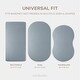 preview thumbnail 46 of 47, Muslin Bassinet Sheet, 100% Soft Cotton Fabric by Comfy Cubs